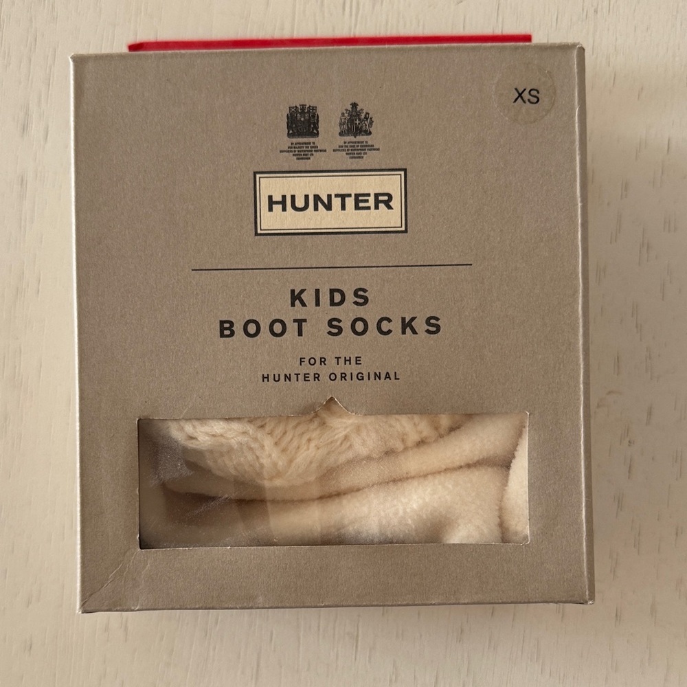 Hunter Kids Boot Socks - Beige